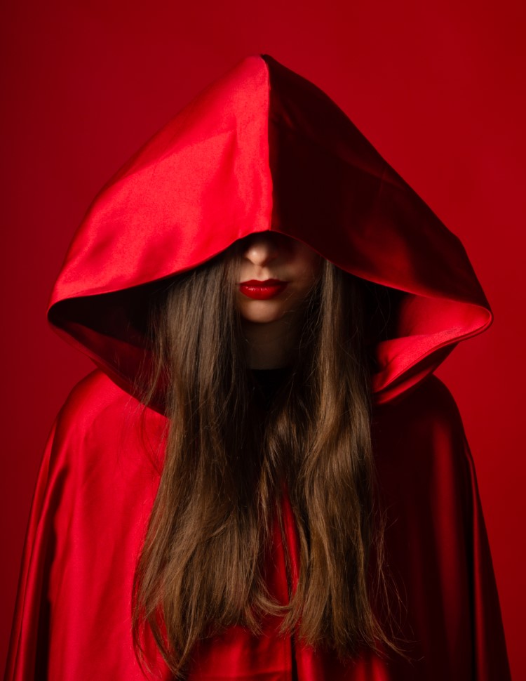 Photoshoot avec le petit chaperon rouge